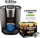 Keurig K-Elite Coffee Maker, Single Serve K-Cup Pod Coffee Brewer, With Iced Coffee Capability, Brushed Gold