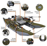 Colorado XT Inflatable Pontoon Boat With Transport Wheel & Motor Mount