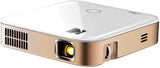 Luma 350 Portable Smart Projector w/ Luma App | Up to 4K Ultra HD Rechargeable Video Projector w/ Onboard Android 6.0, Streaming Apps, Wi-Fi, Mirroring, Remote Control & Crystal-Clear Imaging