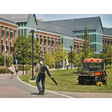 DEWALT 142 MPH 450 CFM 40V MAX Lithium-Ion Cordless Back-Pack Blower with (1) 7.5Ah Battery and Charger Included