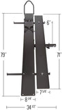 MCC-600 Steel Motorcycle Carrier – 600 lb. Capacity