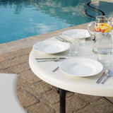 Lifetime 44-Inch Round Picnic Table 300