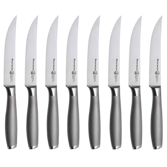 Messermeister Avanta Fine Edge Stainless Steak Knife 8 pc Set