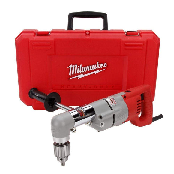 Milwaukee 3102-6 Plumbers Kit 7 Amp 1/2-Inch Right Angle Drill with D-Handle