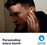 Sennheiser Momentum True Wireless 2 – Bluetooth Earbuds with Active Noise Cancellation, Smart Pause, Customizable Touch Control and 28-Hour Battery Life – White (M3IETW2 White)