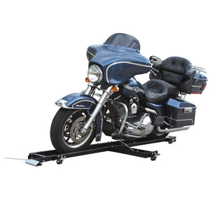 Black Widow Cruiser and Chopper Steel Motorcycle Dolly – 1250 lb Capacity