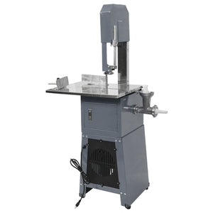 Tangkula Electric 550W Proffessional Stand Up Butcher Meat Band Saw & Grinder Processor Sausage (Grey)