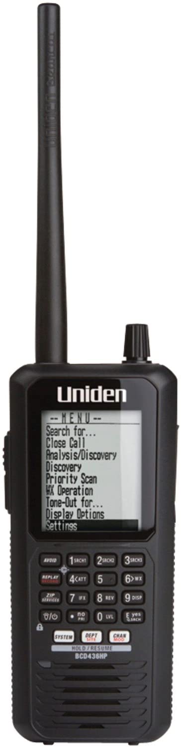 HomePatrol Series Digital Handheld Scanner. TrunkTracker V, Simple Programming, S.A.M.E. Emergency/Weather Alert, Covers USA and Canada