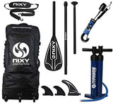 Manhattan Paddle Board Touring & Trekking Inflatable SUP 12'6" x 30” x 6” Ultra-Light Stand Up Paddleboard built with Dual Layer Dropstitch Includes Paddle, Leash, Pump, Shoulder Strap, Carry Bag