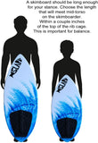 Slapfish Skimboards – Fiberglass & Carbon – Riders up to 200 lbs – 48" with Traction Deck Grip – Kids & Adults – 4 Colors