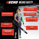 ECHO 191 MPH 354 CFM 25.4 cc Gas 2-Stroke Cycle Low Noise Handheld Leaf Blower