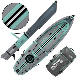 Lono Aero Inflatable Kayak & Stand Up Paddle Board | Kayak for Fishing & Recreation