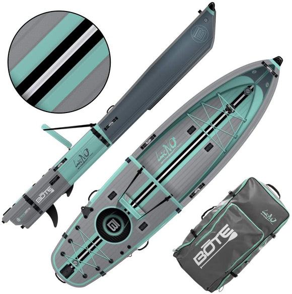 Lono Aero Inflatable Kayak & Stand Up Paddle Board | Kayak for Fishing & Recreation