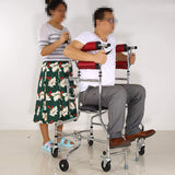 Elderly Walker, Multi-Function Lower Limb Training Walking Stand Frame Adult Walker Stroke Hemiplegia Rehabilitation Equipment