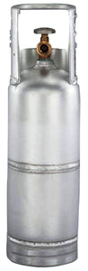 Worthington 299494 6-Pound Aluminum Propane Cylinder With Type 1 With Overflow Prevention Device Valve