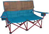 Low Loveseat Camping Chair – Portable, Folding Chair for Festivals, Camping and Beach Days – Updated 2019 Model