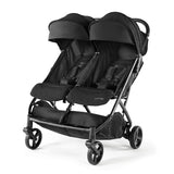 r 3Dpac CS+ Double Stroller, Lightweight One-Hand Compact Fold, Carseat Compatible, Black
