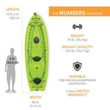 Lifetime Kokanee 106 Tandem Kayak 386