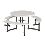 Lifetime 44-Inch Round Picnic Table 300