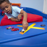 Hot Wheels Toddler to Twin Bed with Lights Vehicle