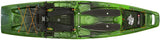Perception Outlaw 11.5 | Sit on Top Fishing Kayak | Fold Away Lawn Chair Seat | 4 Rod Holders | Integrated Tackle Trays | 11' 6"
