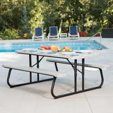 Lifetime 6-Foot Classic Folding Picnic Table 269