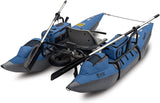 Colorado XTS Inflatable Fishing Pontoon Boat With Transport Wheel, Motor Mount & Swivel Seat