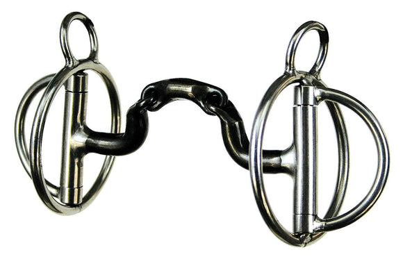 Reinsman 234 Rockin’ S Raised Snaffle; Stage A