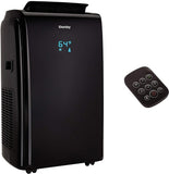 Danby 12000 BTU 3-in-1 Portable Air Conditioner and Dehumidifier + Remote, Black (Renewed)