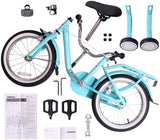 Kid's Bike Steel Frame Children Bicycle 14-16 Inch with Training Wheel
