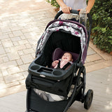 Modes Travel System | Includes Modes Stroller and SnugRide SnugLock 35 Infant Car Seat, Nanette