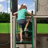 Castle Grey Metal Swing Set 52