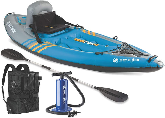 Sevylor Quikpak K1 1-Person Kayak (Renewed)