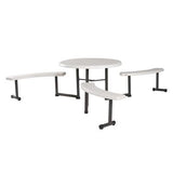 Lifetime 44-Inch Round Picnic Table 300