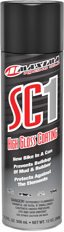 Maxima – High Gloss Sc1 Clear Coat Silicone Spray 12oz – 78920