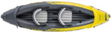 Explorer K2 Yellow 2 Person Inflatable Kayak with Aluminum Oars & Air Pump