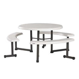 Lifetime 44-Inch Round Picnic Table 300