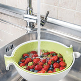 SPIN&DRAIN Colander & Bowl Set