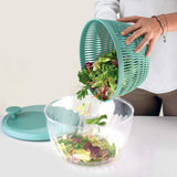 SPIN&STORE Salad spinner with Lid Yellow