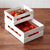 Tidy & Store Set of 2 Boxes White