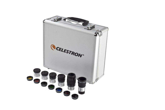 Celestron Eyepiece and Filter Kit 14 Piece Telescope Accessory Set