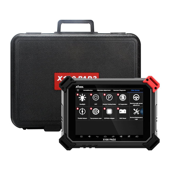 XTOOL X100 PAD2 OBDII Diagnostic Tool Full System Auto Key Programmer Free Update Car Key IMMO ABS/SRS/EPB/Oil Reset/SAS/DPF