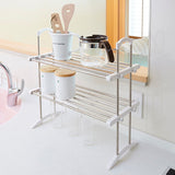 2 Tier Kitchen Storage Rack TOS-10 S/S