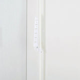 Laundry Standing Pole Rack White TMH-2