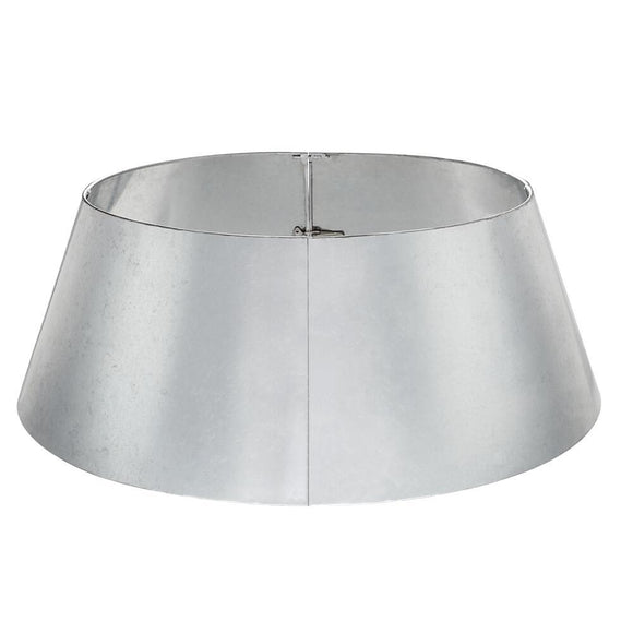 Home Accents Holiday 27 in. D Galvanized Metal Christmas Tree Collar
