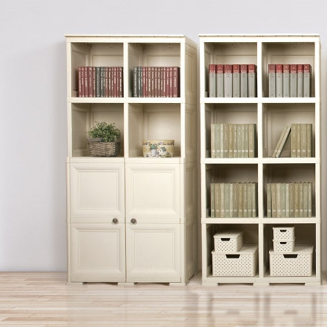 4 Tier Bookcase with 2 Doors
