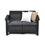 Corfu Outdoor Sofa Set Grey