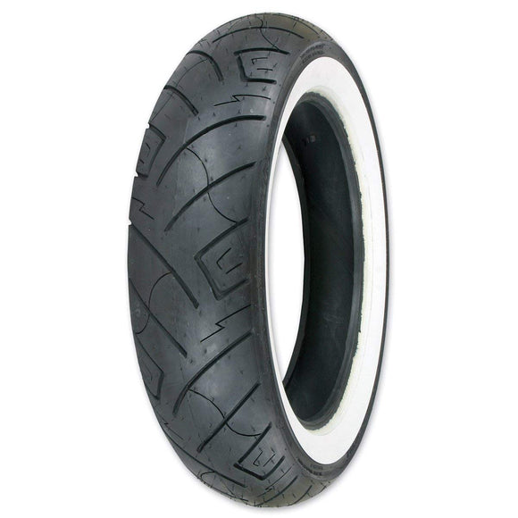 Shinko 777 Front Tire – Whitewall (130/90-16 Reinforced)