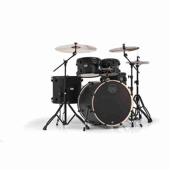 MAPEX MA529SFBZW Mars Series 5 Piece Rock Drum Shell Pack Zebrawood