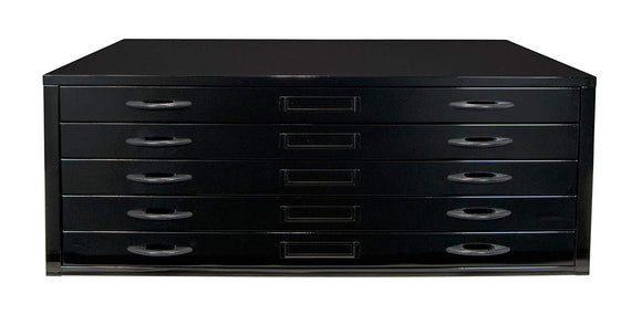 Studio Designs 60744 Flat File Cabinet 46 in Black